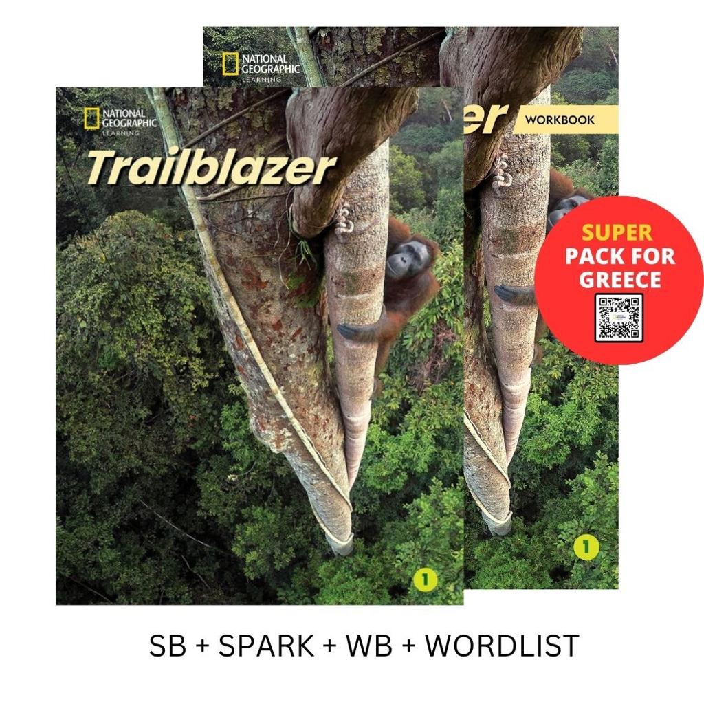 TRAILBLAZER 1 SUPER PACK FOR GREECE (SB  PLUS  SPARK  PLUS  WB  PLUS  WORDLIST)