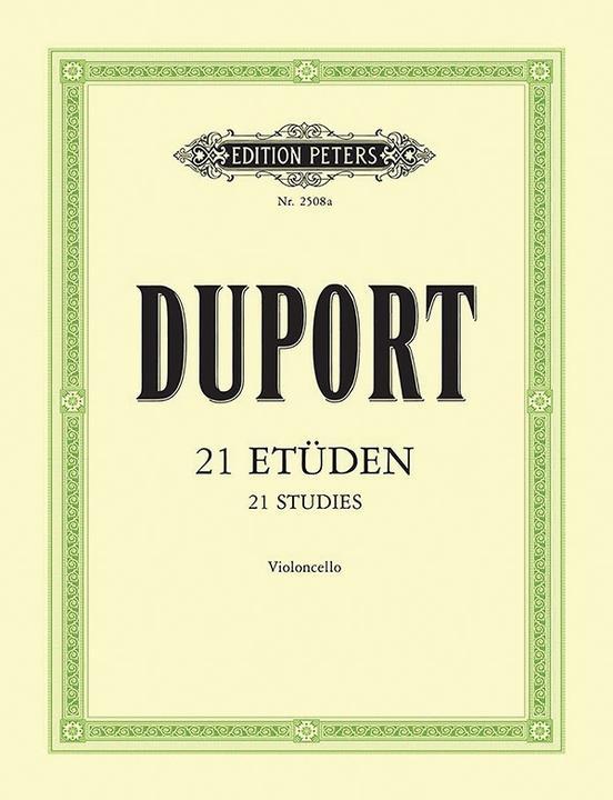 21 STUDIES FOR CELLO