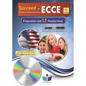 SUCCEED IN ECCE PREPARATION & 12 PRACTICE TESTS AUDIO CDs (5) NEW 2021 FORMAT