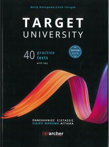TARGET UNIVERSITY 40 PRACTICE TESTS WITH KEY 2019