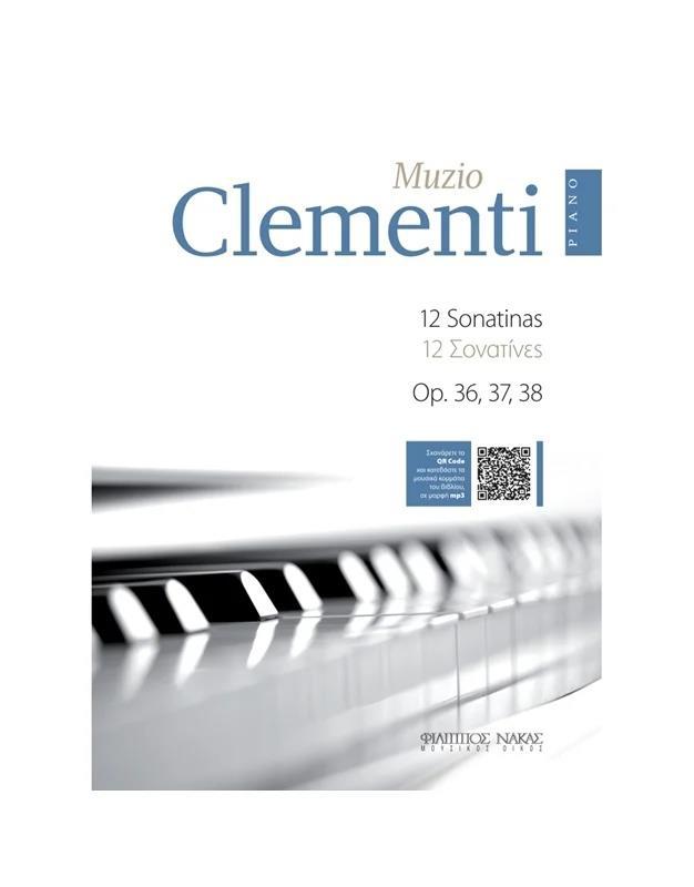 CLEMENTI MUZIO: 12 ΣΟΝΑΤΙΝΕΣ Op. 36,37,38 BK / MP3