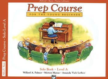ALFRED'S BASIC PIANO LIBARY- PREP COURSE SOLO BOOK LEVEL A