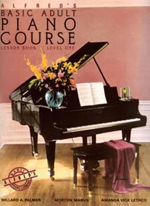 ALFRED'S BASIC ADULT PIANO COURSE - LESSON BOOK LEVEL 1