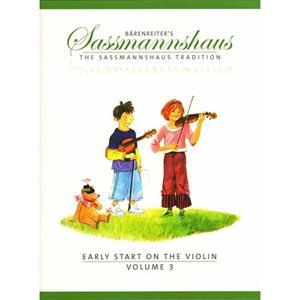 SASSMANNSHAUS VIOLIN METHOD VOL. 3