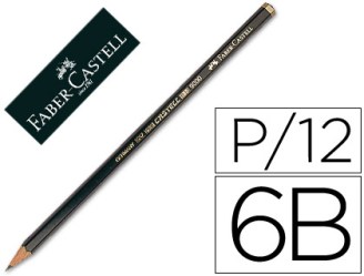 Μονάδα Μολυβιών Γραφίτη Faber 9000 6b