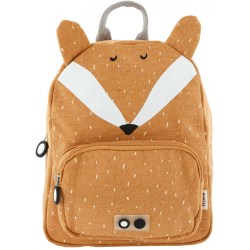Trixie Mr. Fox Σχολική Τσάντα Πλάτης Νηπιαγωγείου σε Πορτοκαλί χρώμα Μ23 x Π12 x Υ31cm