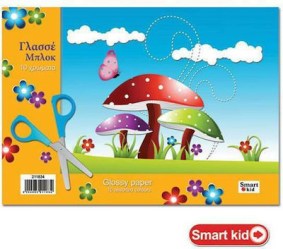  Μπλοκ Γλασέ 23x33εκ 10 χρώματα