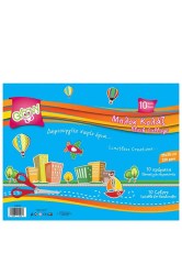 Μπλοκ κολάζ 25x35 10 φ. τύπου κανσόν Groovy
