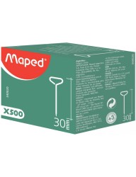 ΚΑΡΦΙΤΣΕΣ ΤΡΙΓΩΝΙΚΕΣ 30 ΜΜ x 500ΤΜΧ ΣΕ ΧΑΡΤΙΝΟ ΚΟΥΤΙ