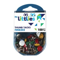 ΠΙΝΕΖΕΣ ΧΡΩΜΑΤΙΣΤΕΣ THE LITTLIES 100 ΤΜΧ.