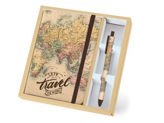 I-Total Travel the World Παιδικό Σετ Γραφικής Ύλης με Σημειωματάριο και Στυλό