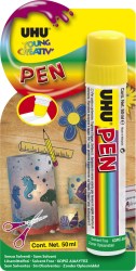 UHU Υγρή ΚόλλαGlue Pen για Χαρτί 50ml Χωρίς Διαλύτες