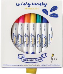  Wishy Washy Markers 9 τεμάχια 